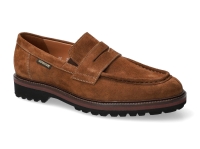 chaussure mephisto mocassins buck marron